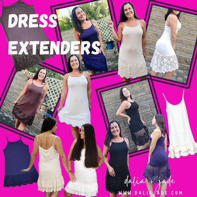 Dress Extenders - dalia + jade  - www.daliajade.com
