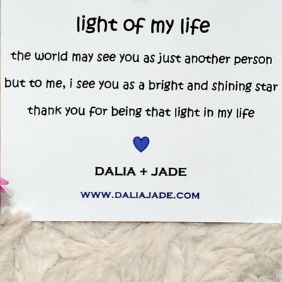Star Necklace with for Mom Message Card - Accessories - dalia + jade 