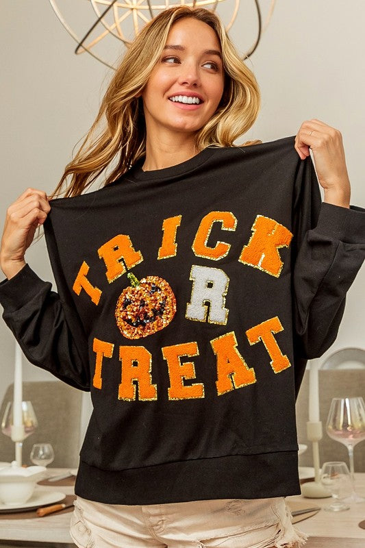 Bibi Halloween Trick Or Treat Sweatshirt IP8321G