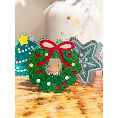 Premium Quality Christmas Theme Hair Claw Clip