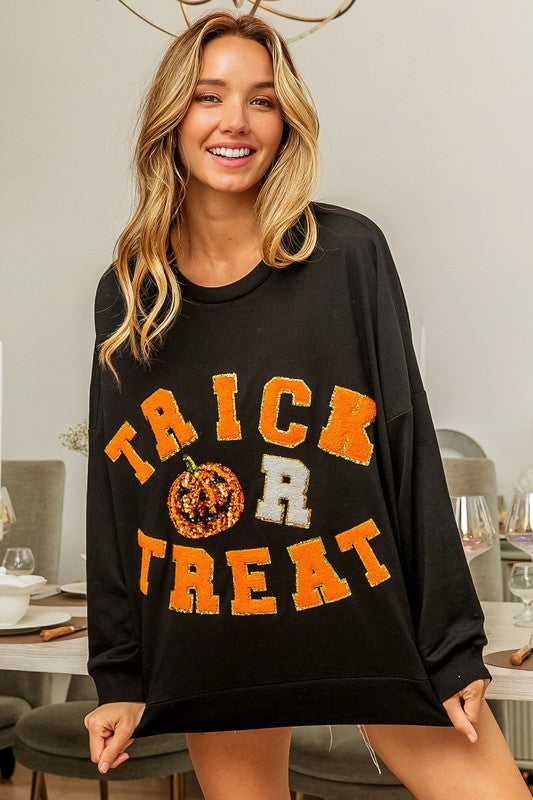 Bibi Halloween Trick Or Treat Sweatshirt IP8321G