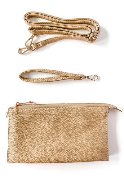 Abby 3-in-1 Beige Crossbody Handbag (02550899) - by Wink & a Nod