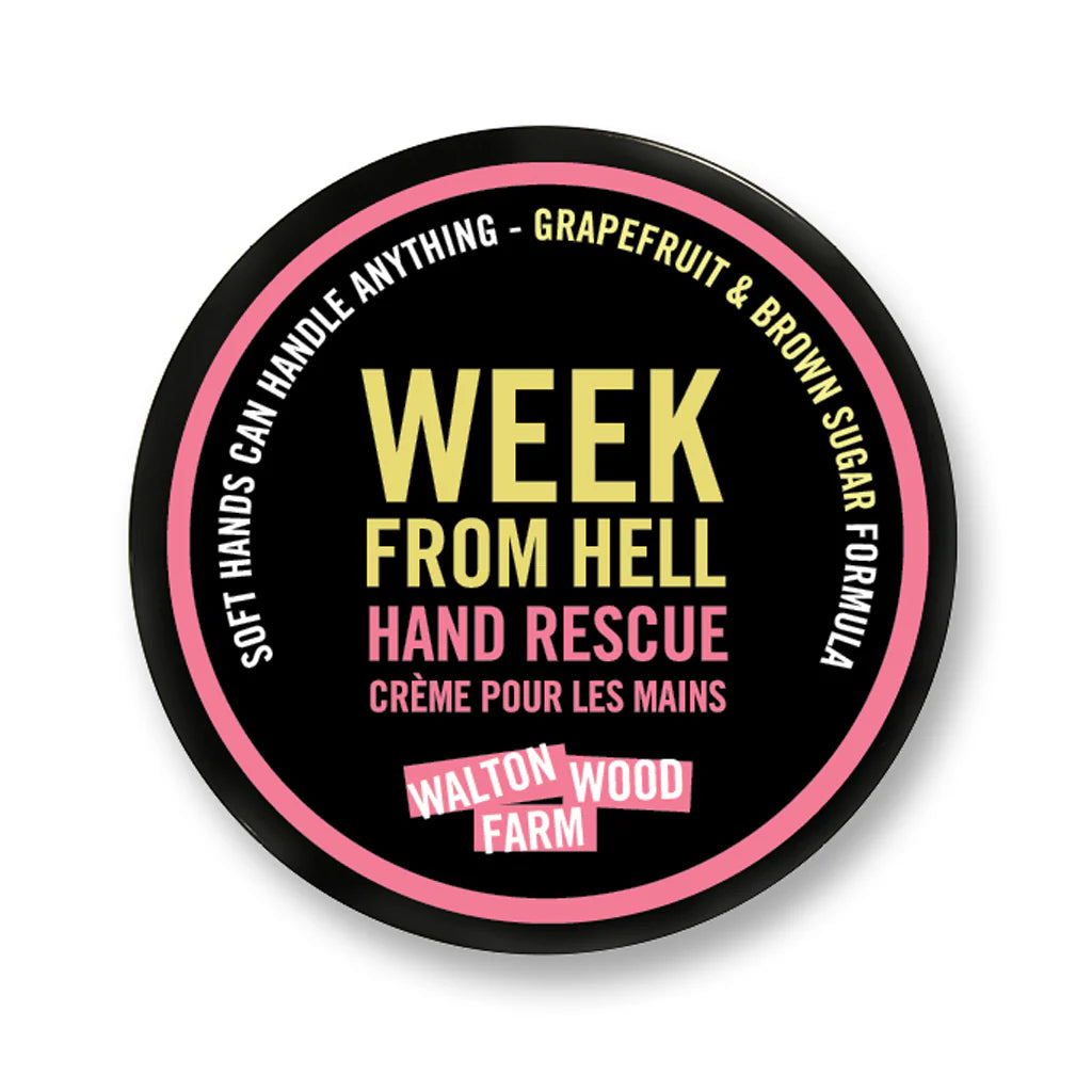 Week From Hell Hand Rescue Cream - Grapefruit - by Walton Wood Farm