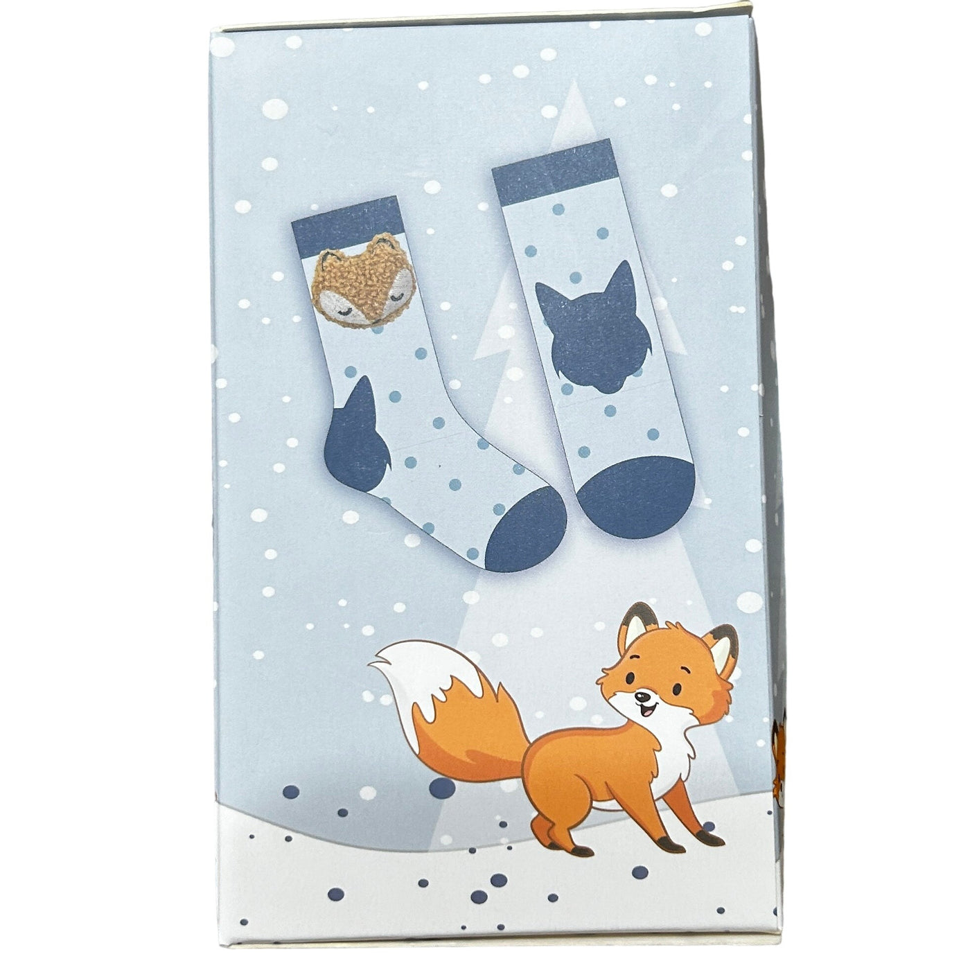 MinxNY Lavender Infused Fox Socks in Gift Box