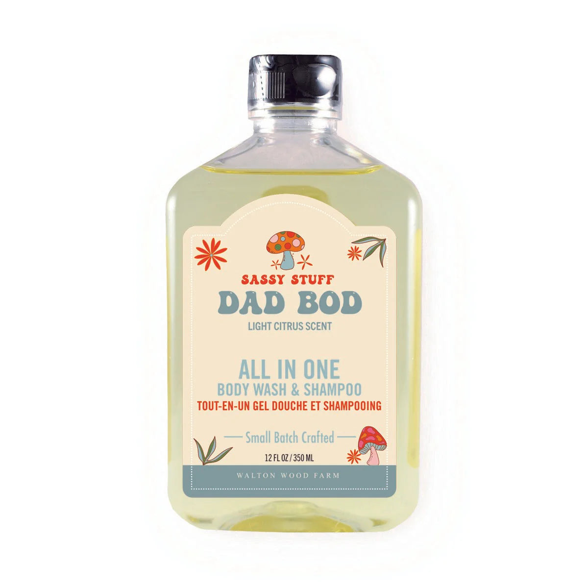 Dad Bod - All in One Body Wash and Shampoo - Citrus - by Walton Wood Farm