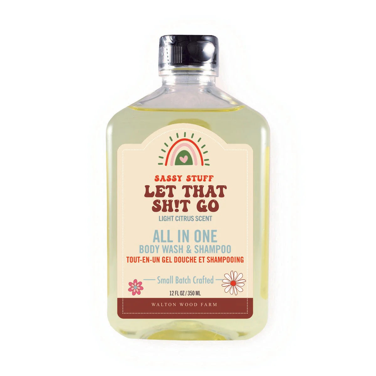 Let That Shit Go All in One Body Wash and Shampoo - Citrus - by Walton Wood Farm