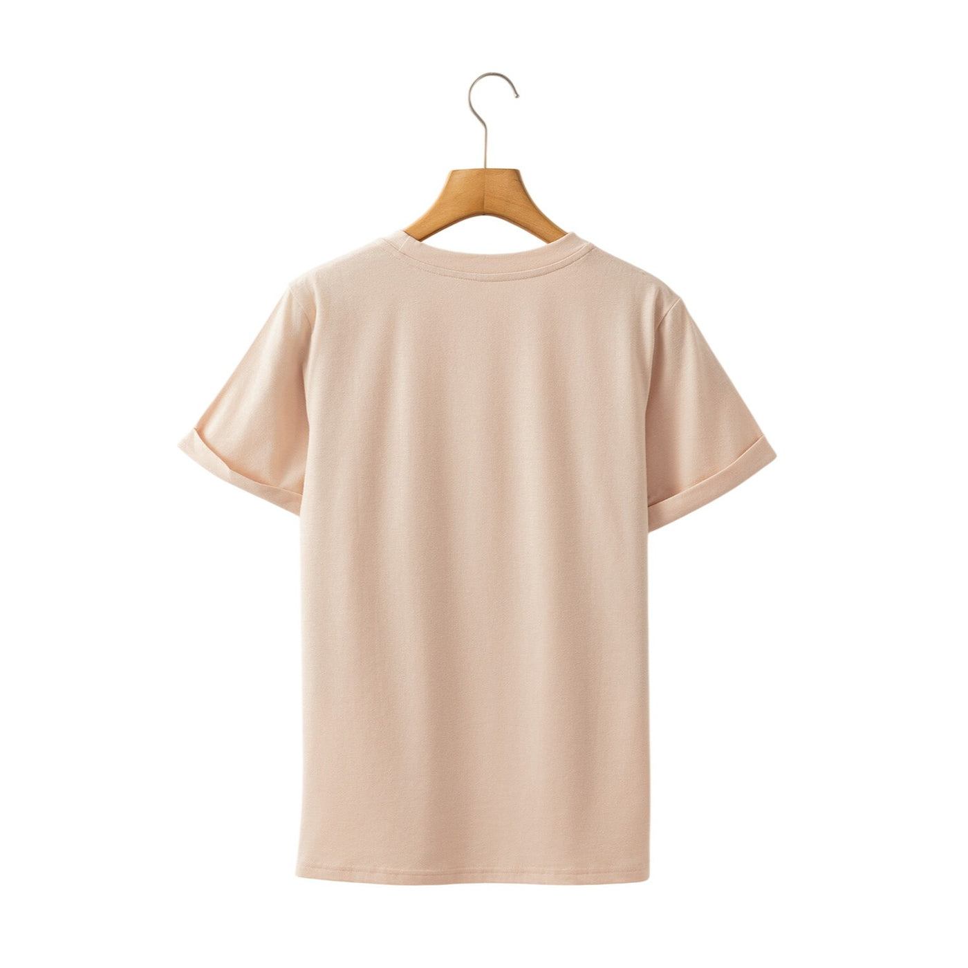 Khaki Pumpkin Patch Girly Leopard Bow Graphic T-Shirt LC25226480