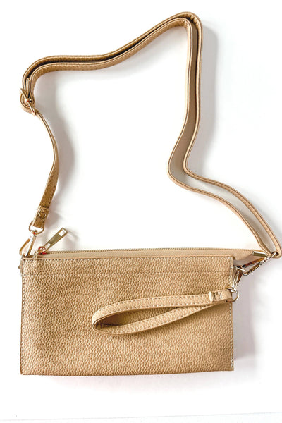 Abby 3-in-1 Beige Crossbody Handbag (02550899) - by Wink & a Nod