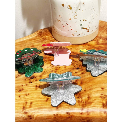 Premium Quality Christmas Theme Hair Claw Clip