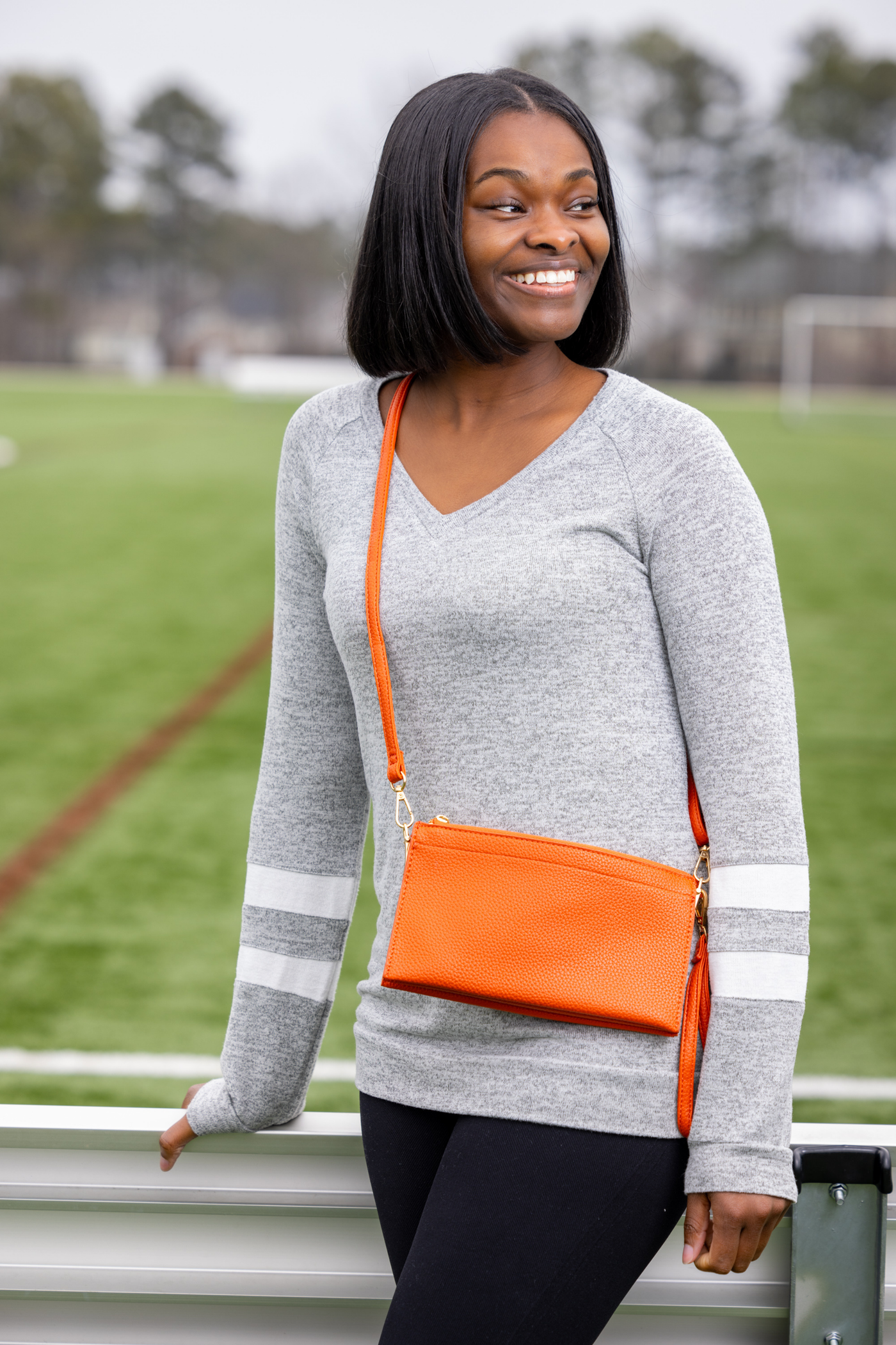 Abby 3-in-1 Orange Crossbody Handbag for Women (19827191) - by Wink & a Nod