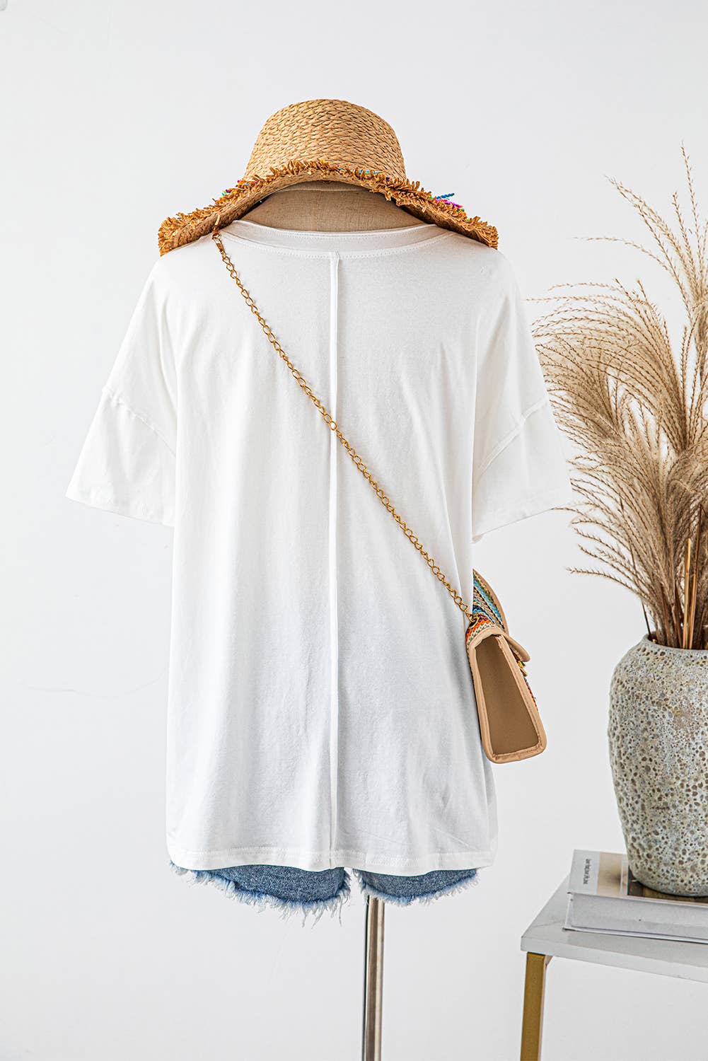 Star Patchwork Short Sleeve T-shirt P10 P1