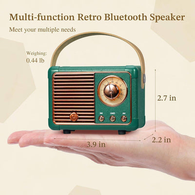 Tech Trendz - Vintage Bluetooth Speaker