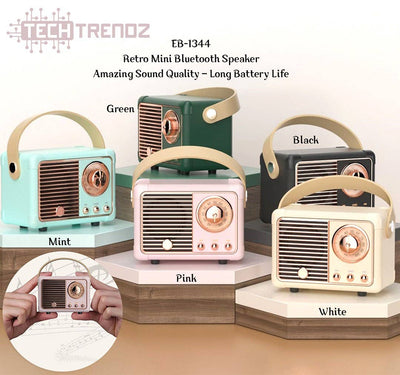 Tech Trendz - Vintage Bluetooth Speaker