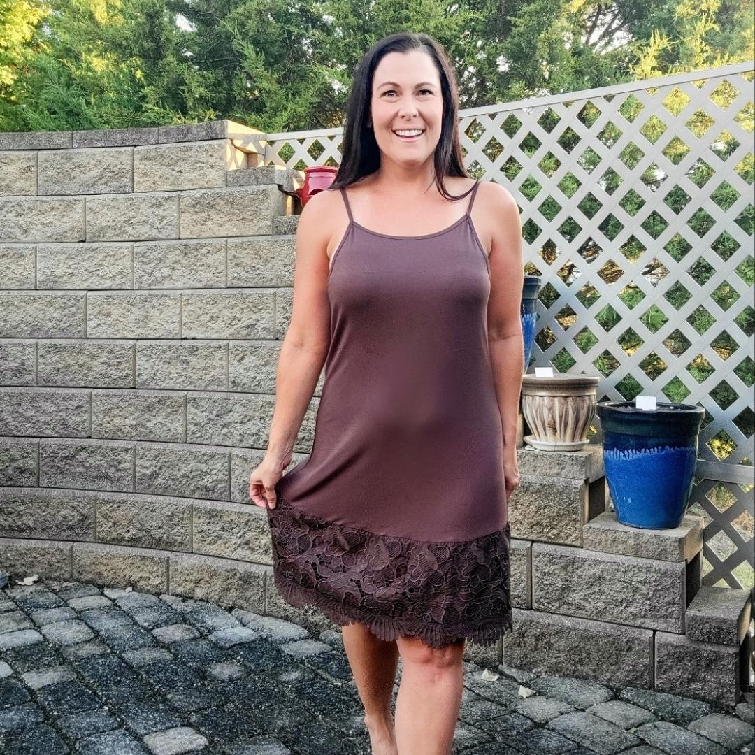 Burgundy skirt extender sale