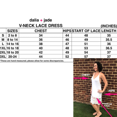 Mocha Latte V-Neck Dress Extender - Makes Dresses Longer! - Dress Extenders - dalia + jade 