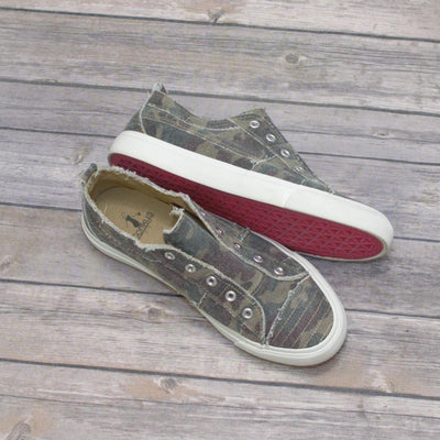 Corkys Babalu Camo Slip On Fashion Sneaker - Shoes - dalia + jade 