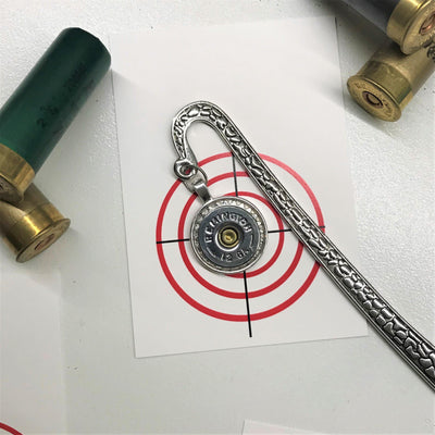 12 Gauge Shotgun Bookmark - Unique Gift Idea - Accessories - dalia + jade 