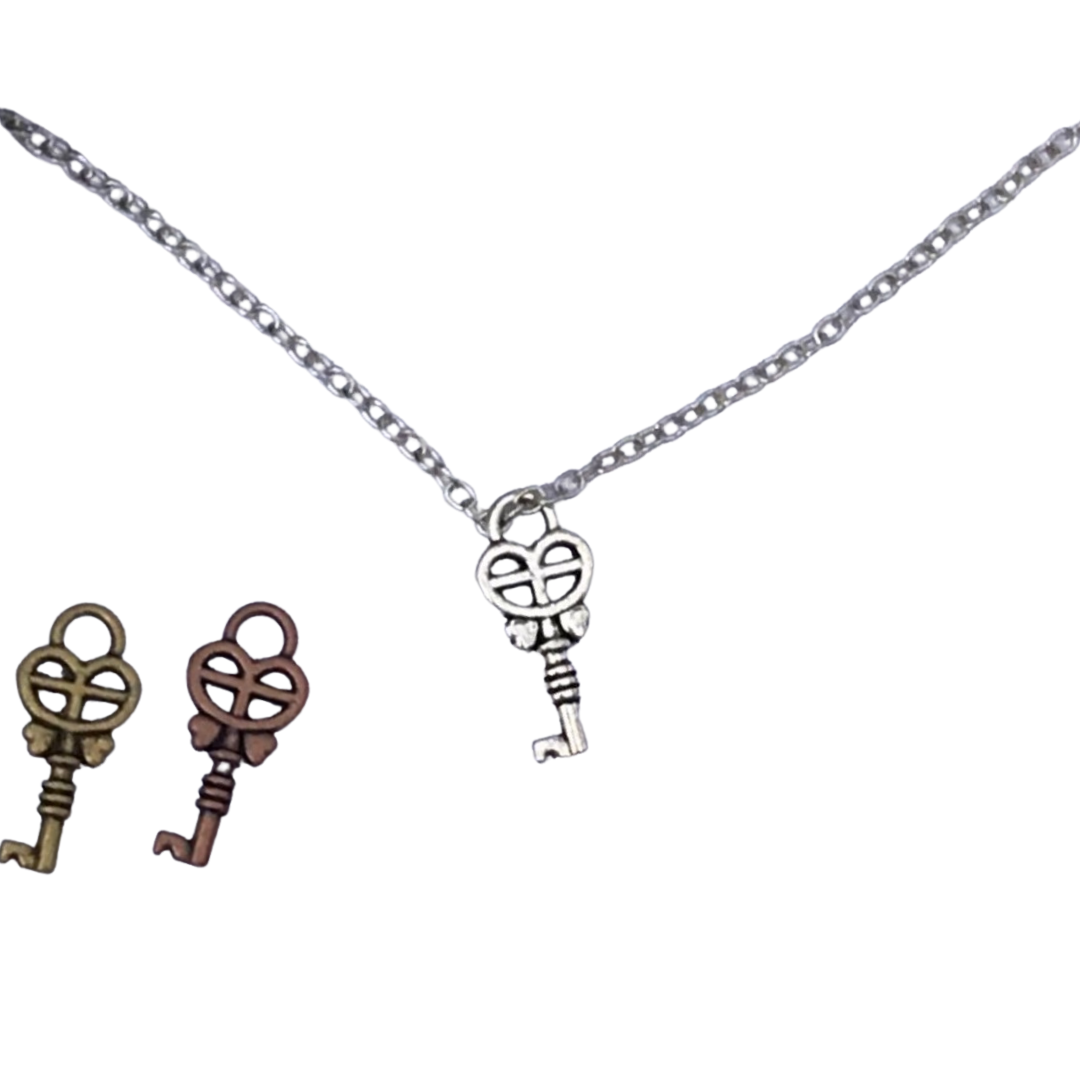Key Charm Necklace - Accessories - dalia + jade 
